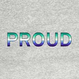 Proud (Gay Man Pride Colors) T-Shirt